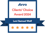 AVVO | Clients' Choice Awards 2024 | Levi Samuel Wolf